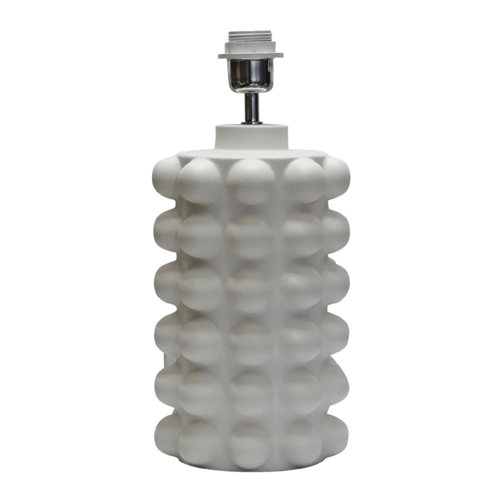 Hallbergs Belysning Bubbels Lampfot M H38cm, Vit - Azalea Home