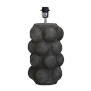 Hallbergs Belysning Bubbels Lampfot XL H47cm, Grå - Azalea Home