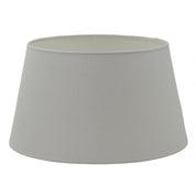 Hallbergs Belysning Carolin låg Lampskärm 36cm, Vit - Azalea Home