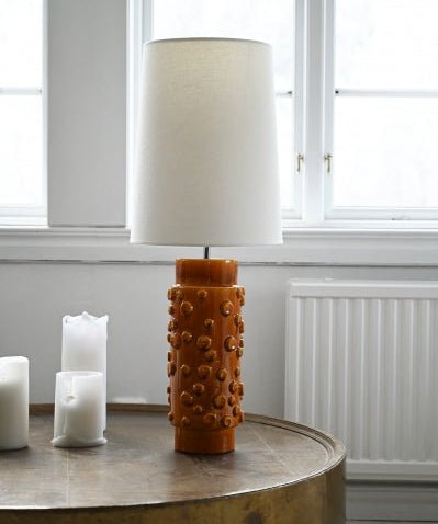 Hallbergs Belysning Carolin Lampskärm 30cm, Vit - Azalea Home