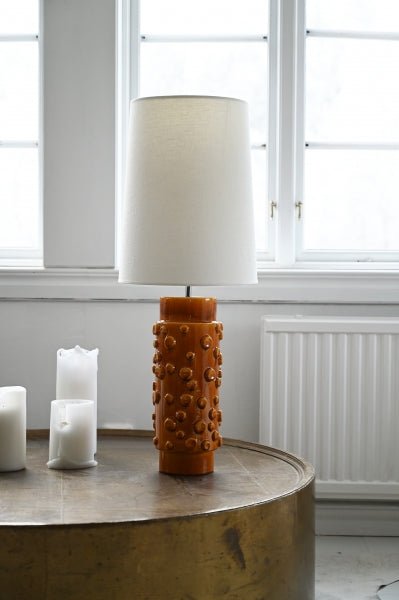 Hallbergs Belysning Carolin Lampskärm 30cm, Vit - Azalea Home