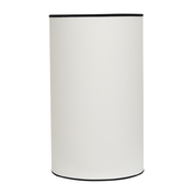 Hallbergs Belysning Carolin Lampskärm 32cm, Vit/Svart - Azalea Home