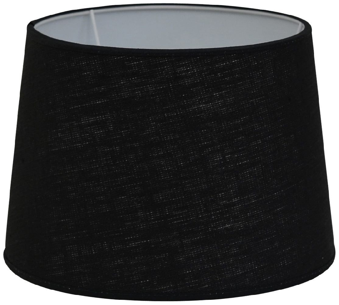 Hallbergs Belysning Carolin Lampskärm 40cm, Svart - Azalea Home
