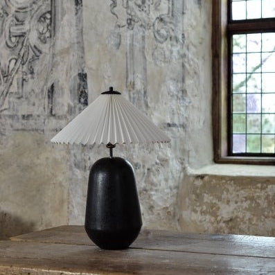 Hallbergs Belysning Carolin Lampskärm 40cm, Vit - Azalea Home