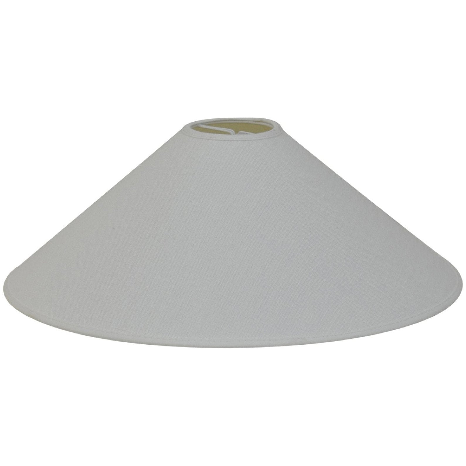 Hallbergs Belysning Carolin Lampskärm 50cm, Vit - Azalea Home