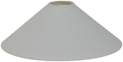 Hallbergs Belysning Carolin Lampskärm 50cm, Vit - Azalea Home