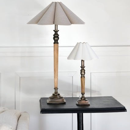 Hallbergs Belysning Carolin Lampskärm 52cm, Natur - Azalea Home
