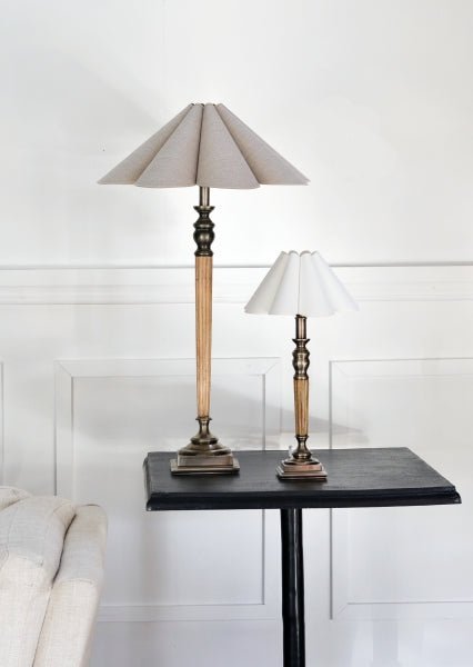 Hallbergs Belysning Carolin Lampskärm 52cm, Natur - Azalea Home