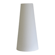 Hallbergs Belysning Carolin Lampskärm H23cm, Vit - Azalea Home