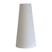 Hallbergs Belysning Carolin Lampskärm H45cm, Vit - Azalea Home