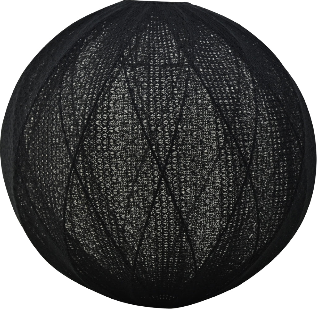 Hallbergs Belysning Carrie Taklampa 40cm, Svart - Azalea Home