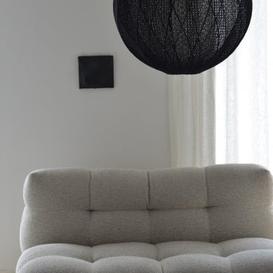 Hallbergs Belysning Carrie Taklampa 40cm, Svart - Azalea Home
