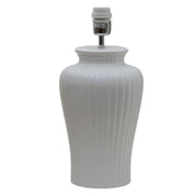 Hallbergs Belysning Dahlia Lampfot H50cm, Vit - Azalea Home