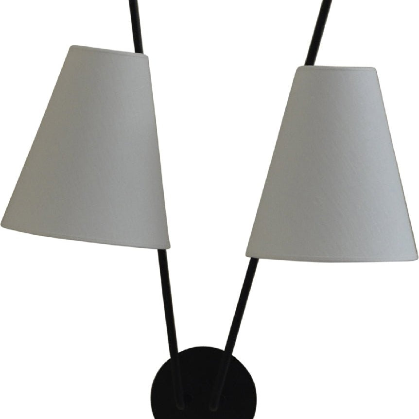 Hallbergs Belysning Devil Vägglampa, Svart - Azalea Home