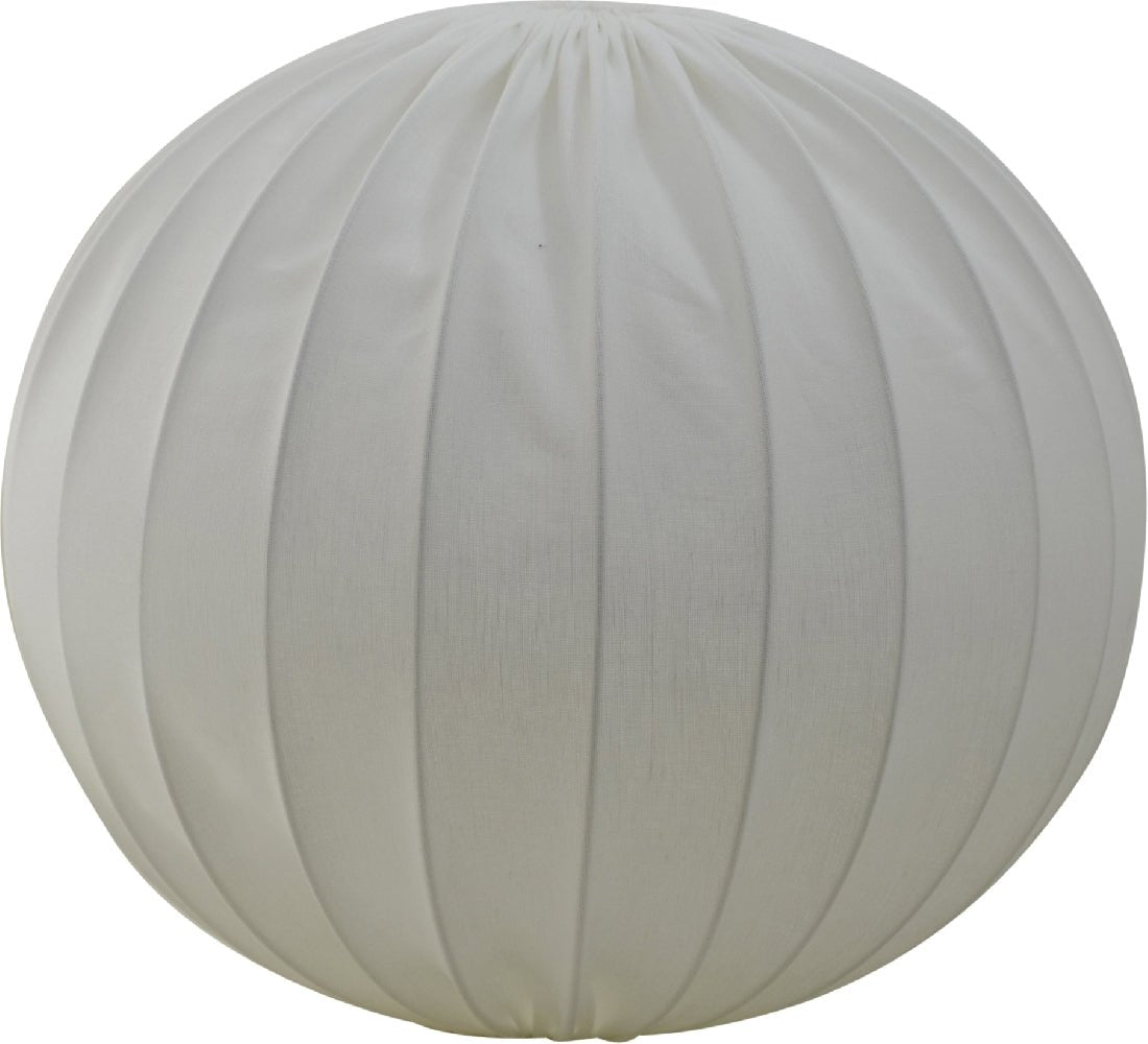 Hallbergs Belysning GLOB Lampskärm 40cm, Linne vit - Azalea Home