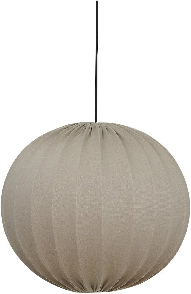Hallbergs Belysning GLOB Lampskärm 40cm, Sand - Azalea Home