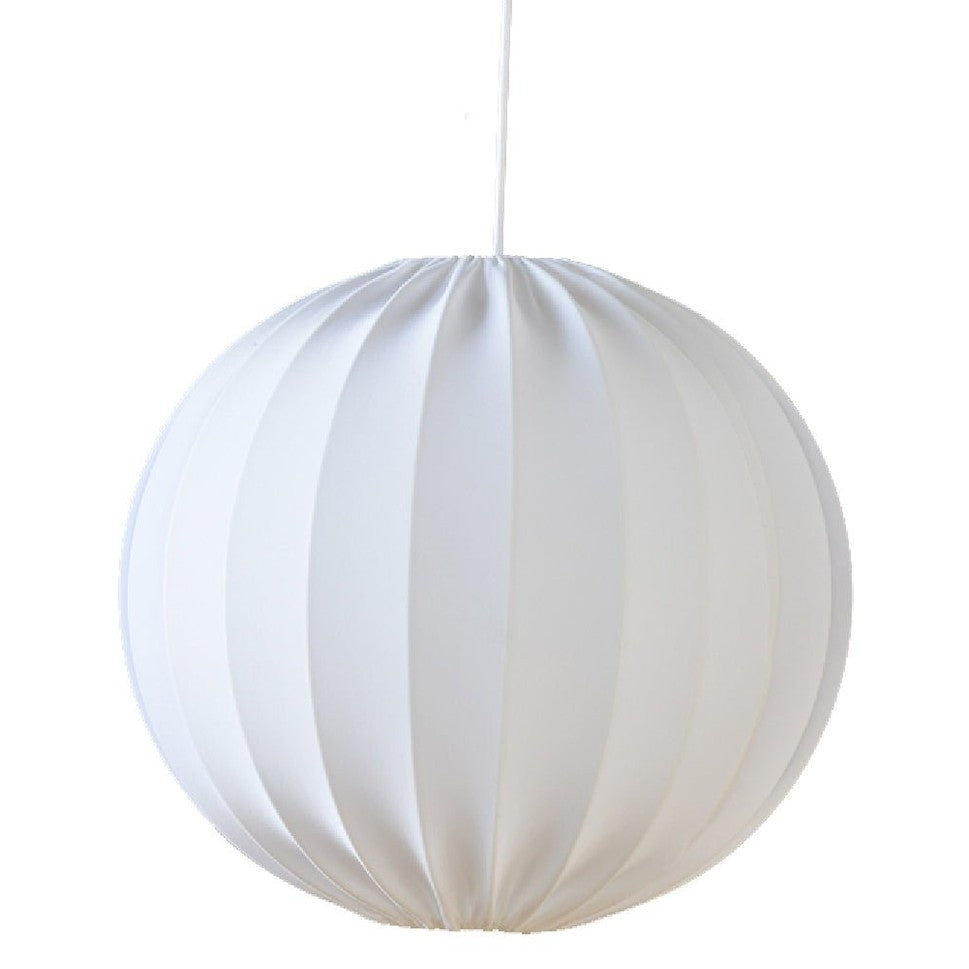 Hallbergs Belysning GLOB Lampskärm 40cm, Vit - Azalea Home