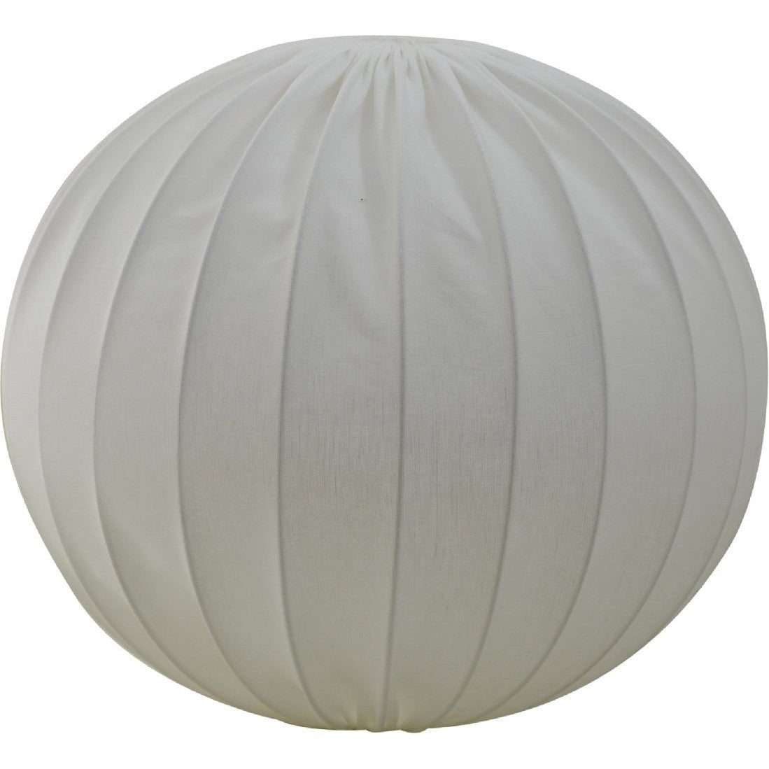 Hallbergs Belysning GLOB Lampskärm 50cm, Linne vit - Azalea Home