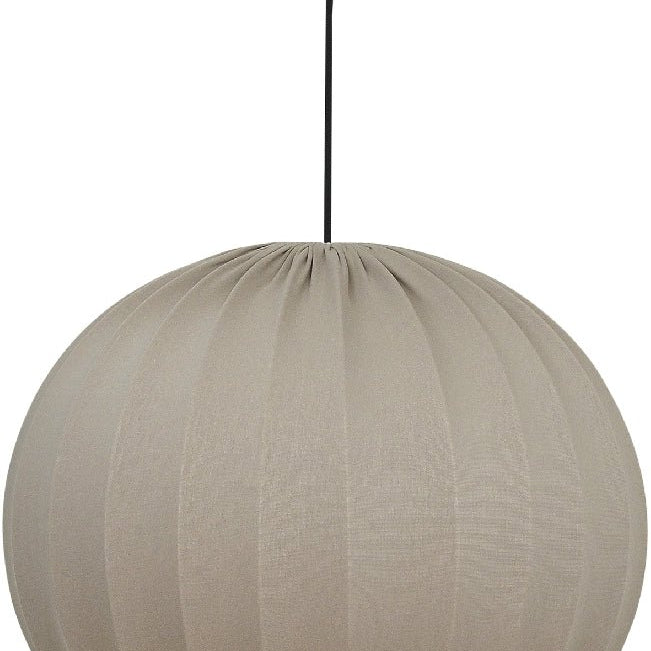 Hallbergs Belysning GLOB Lampskärm 50cm, Sand - Azalea Home