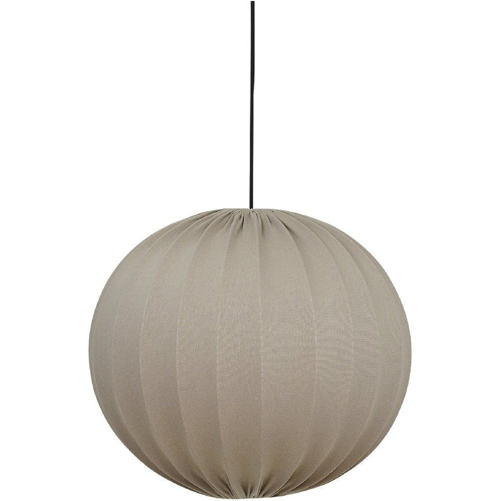 Hallbergs Belysning GLOB Lampskärm 50cm, Sand - Azalea Home