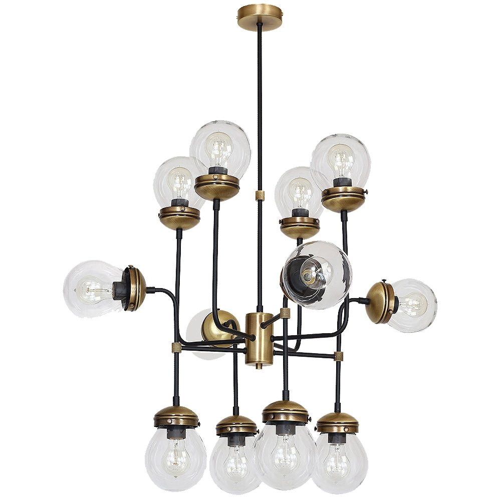 Hallbergs Belysning Hydro 12 Taklampa 84cm, Klar - Azalea Home