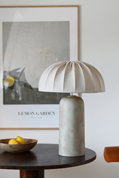 Hallbergs Belysning Laguna Lampfot H50cm, Sand - Azalea Home