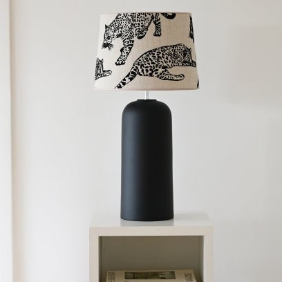 Hallbergs Belysning Laguna Lampfot H50cm, Svart - Azalea Home