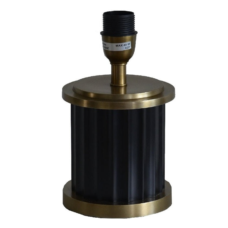 Hallbergs Belysning Legacy Lampfot H24cm, Svart - Azalea Home