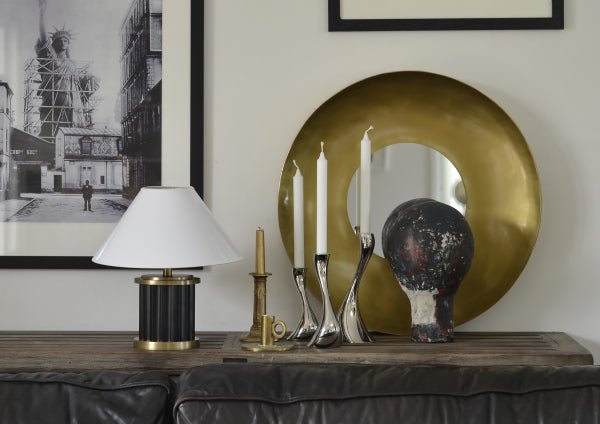 Hallbergs Belysning Legacy Lampfot H24cm, Svart - Azalea Home