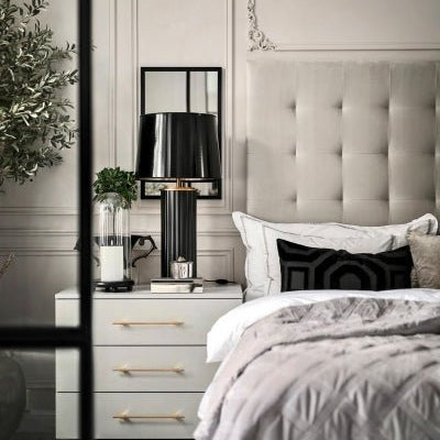 Hallbergs Belysning Legacy Lampfot H40cm, Svart - Azalea Home