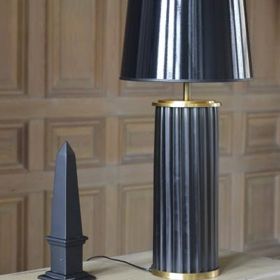 Hallbergs Belysning Legacy Lampfot H56cm, Svart - Azalea Home