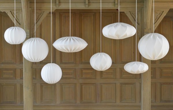 Hallbergs Belysning Lovenia Lampskärm 40cm, Offwhite - Azalea Home