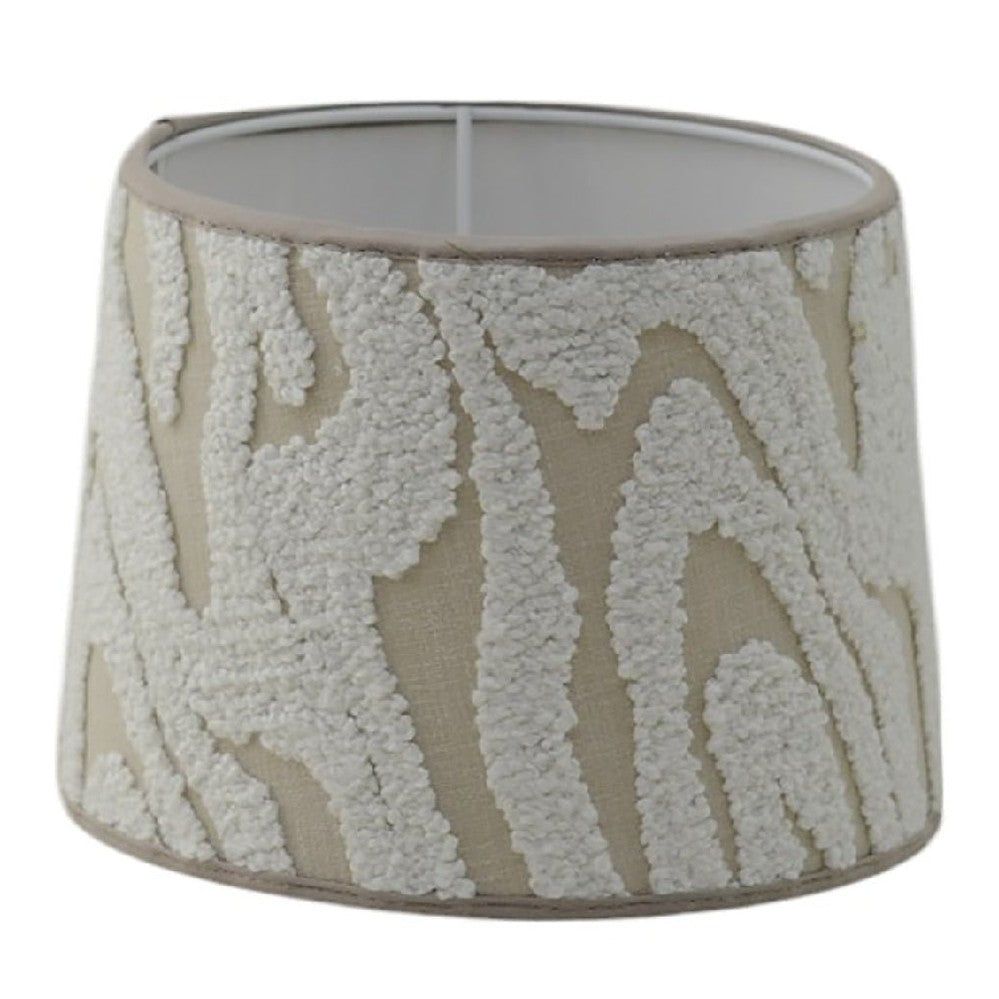 Hallbergs Belysning Marble Wave Lampskärm 35cm, Beige - Azalea Home