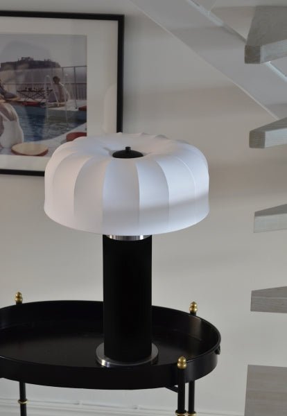 Hallbergs Belysning MUSCHROOM Lampskärm 50cm, Vit - Azalea Home