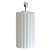 Hallbergs Belysning Odessa Lampfot H49cm, Vit - Azalea Home