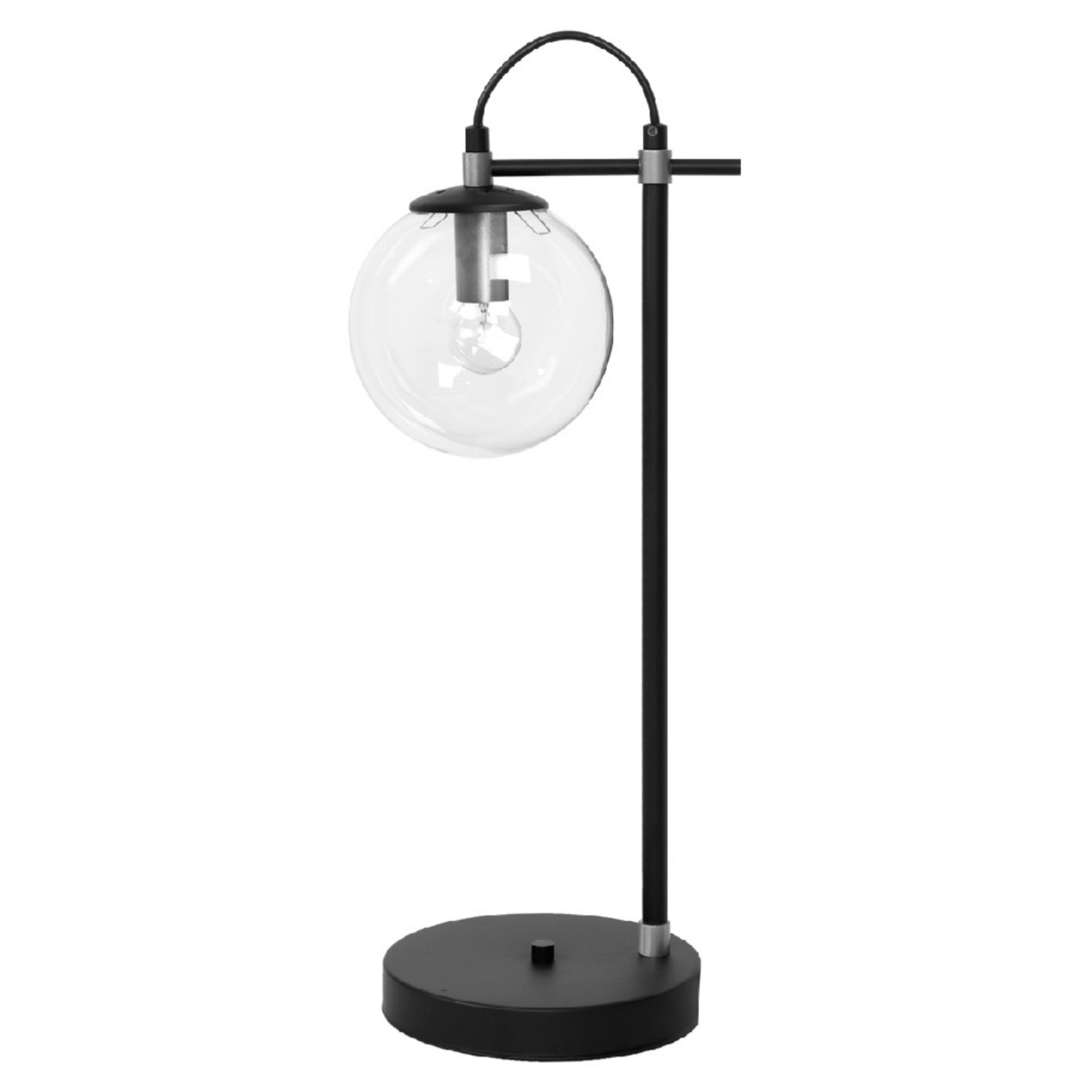 Hallbergs Belysning Perla Bordslampa H60cm, Silver - Azalea Home