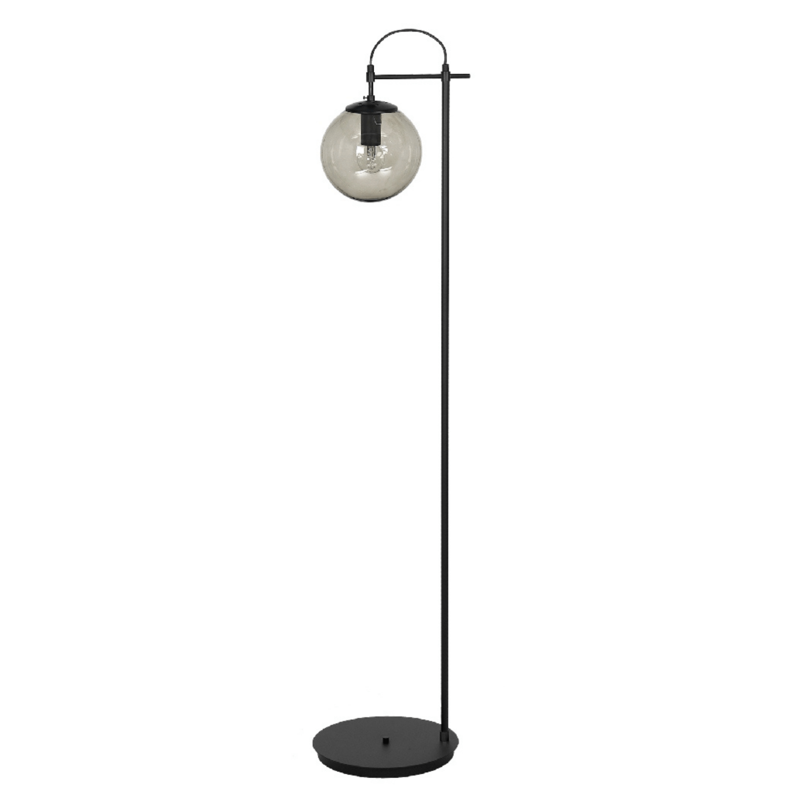 Hallbergs Belysning Perla Golvlampa H155cm, Svart - Azalea Home