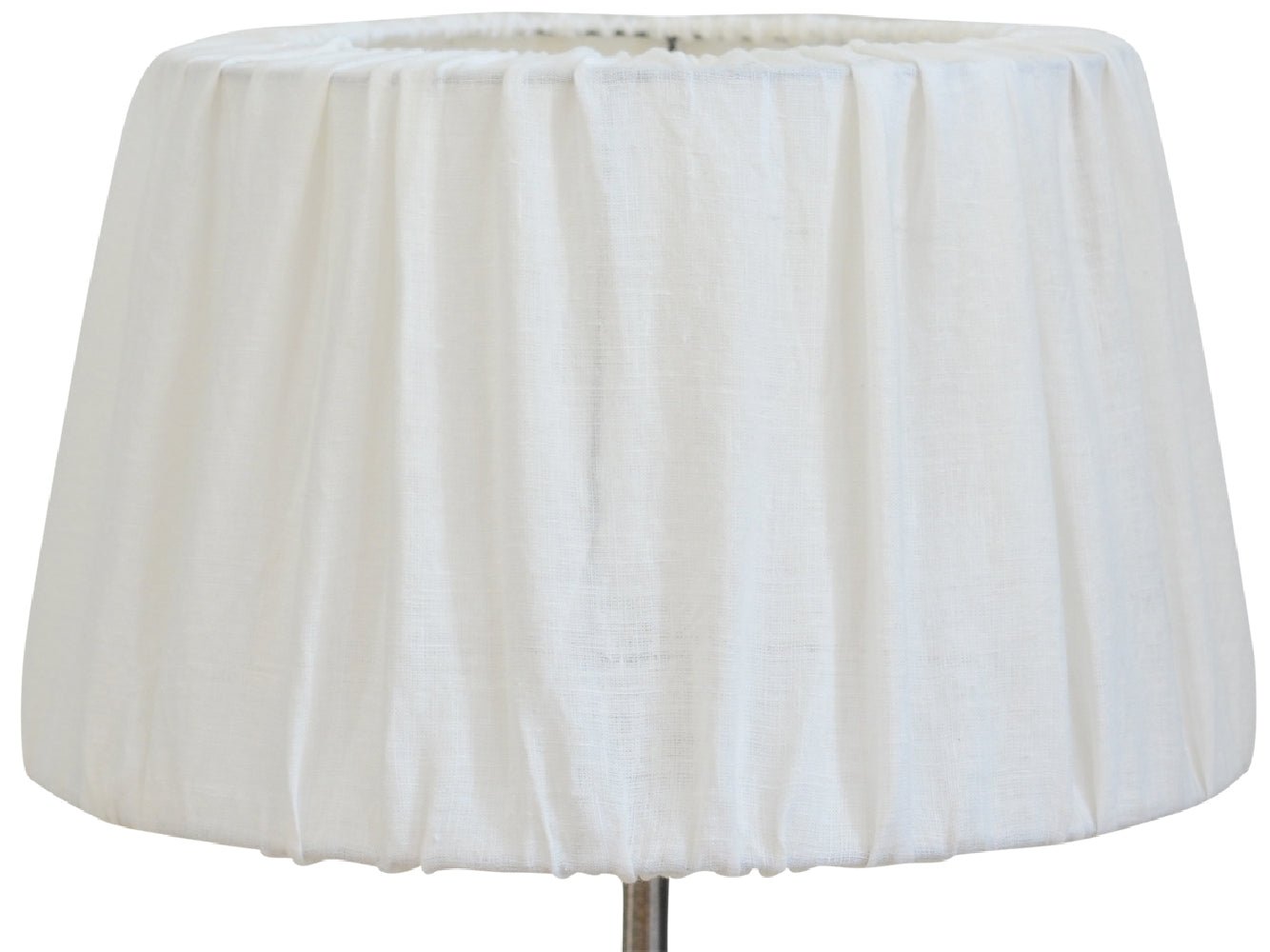 Hallbergs Belysning Sabina Lampskärm 30cm, Vit - Azalea Home