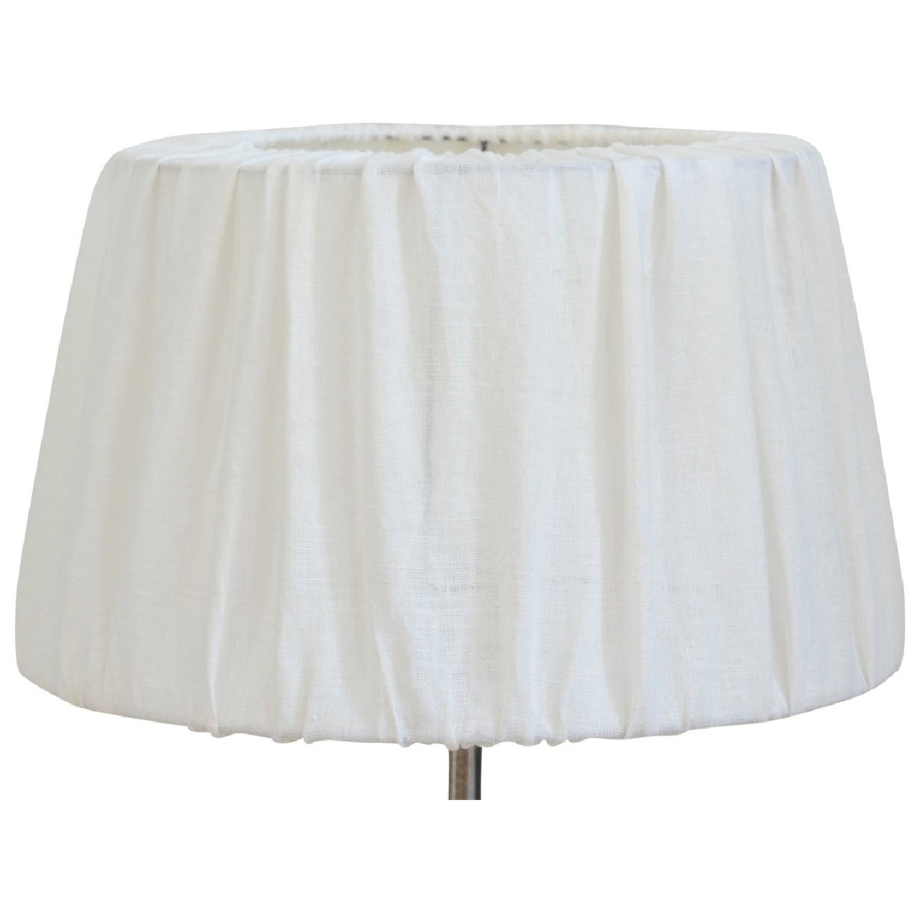 Hallbergs Belysning Sabina Lampskärm 44cm, Vit - Azalea Home