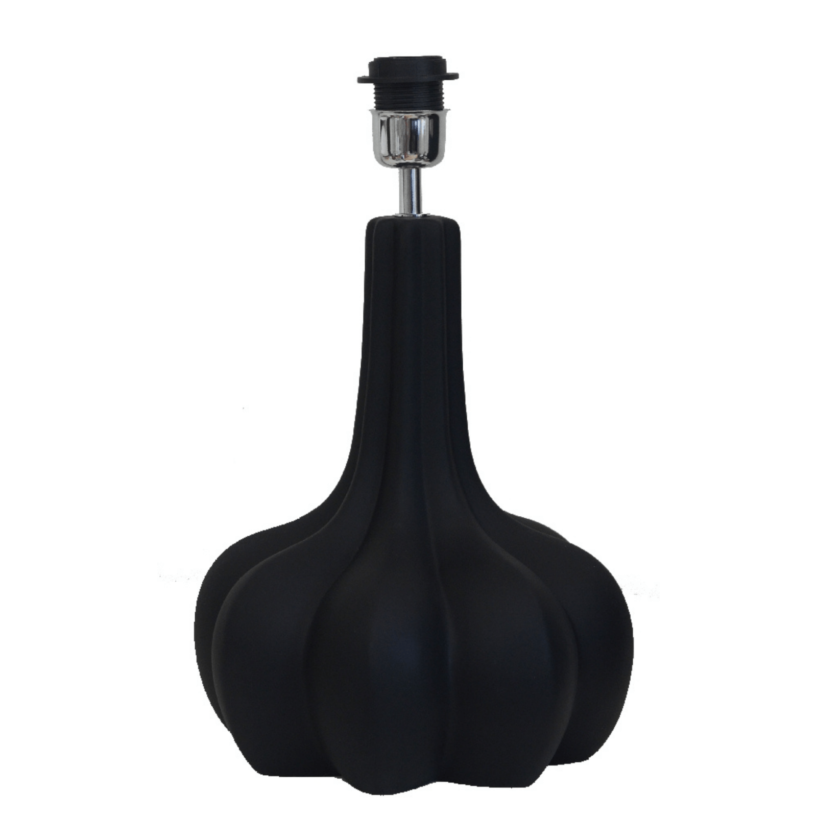 Hallbergs Belysning Sunflower Lampfot 25cm, Svart - Azalea Home