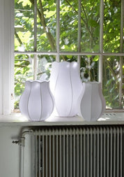 Hallbergs Belysning TULIP Lampskärm 25cm, Vit - Azalea Home