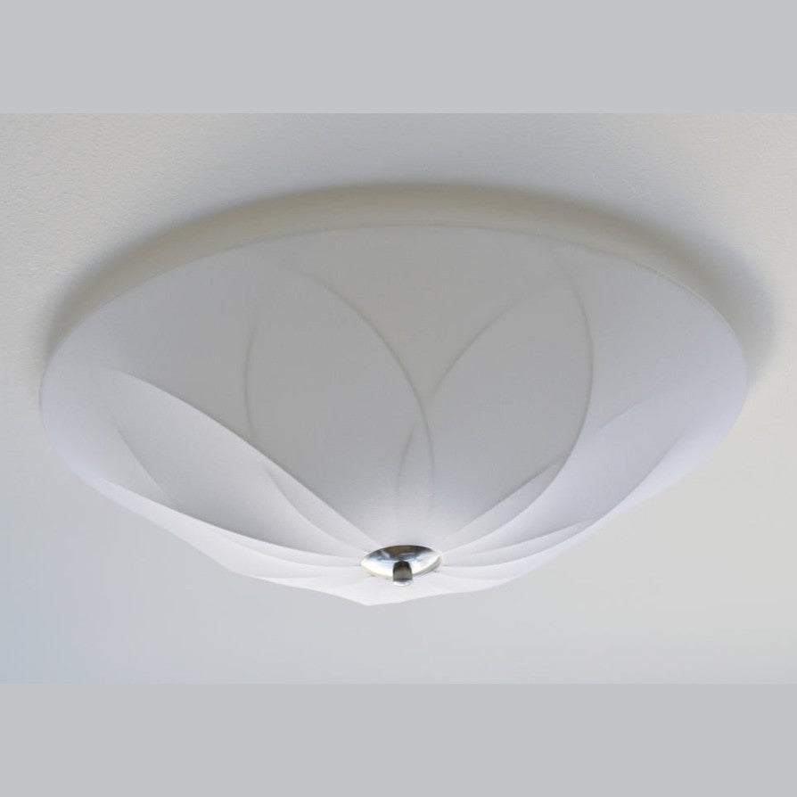 Hallbergs Belysning Twister Takplafond 40cm, Vit - Azalea Home