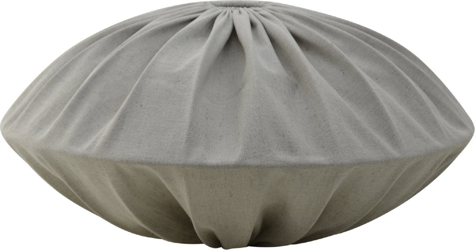 Hallbergs Belysning UFO Lampskärm 48cm, Linne Natur - Azalea Home