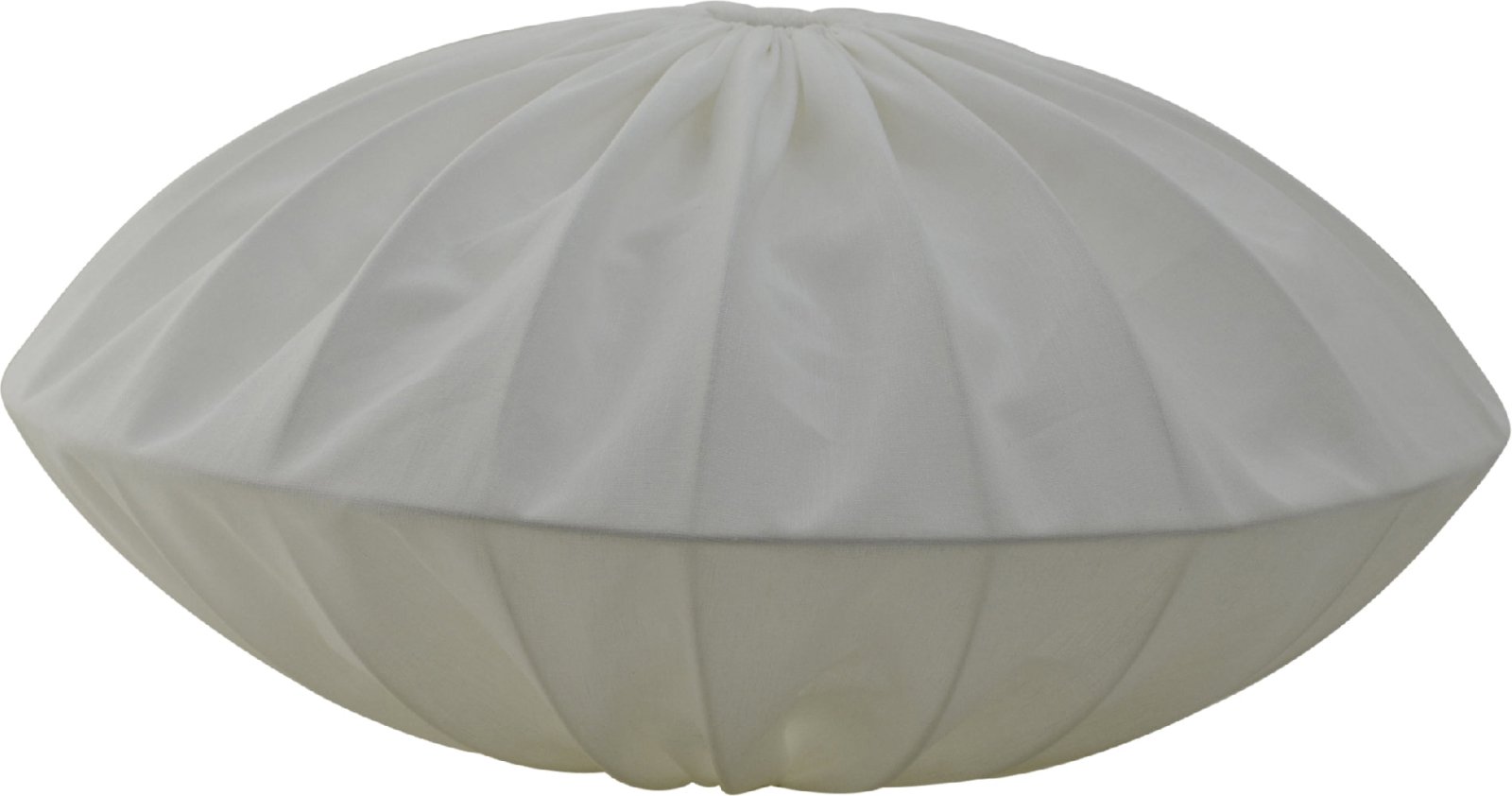 Hallbergs Belysning UFO Lampskärm 48cm, Linne vit - Azalea Home