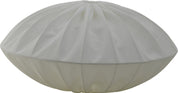 Hallbergs Belysning UFO Lampskärm 48cm, Linne vit - Azalea Home