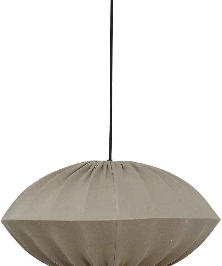 Hallbergs Belysning UFO Lampskärm 48cm, Sand - Azalea Home