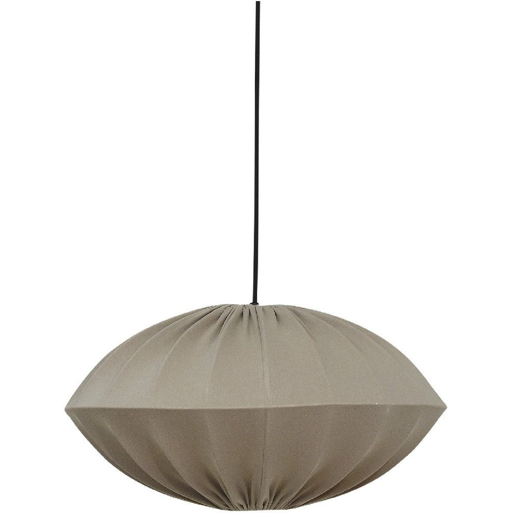 Hallbergs Belysning UFO Lampskärm 48cm, Sand - Azalea Home