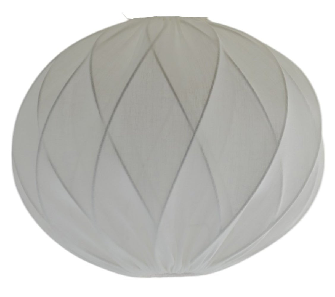 Hallbergs Belysning WILMA Lampskärm 40cm, Offwhite - Azalea Home