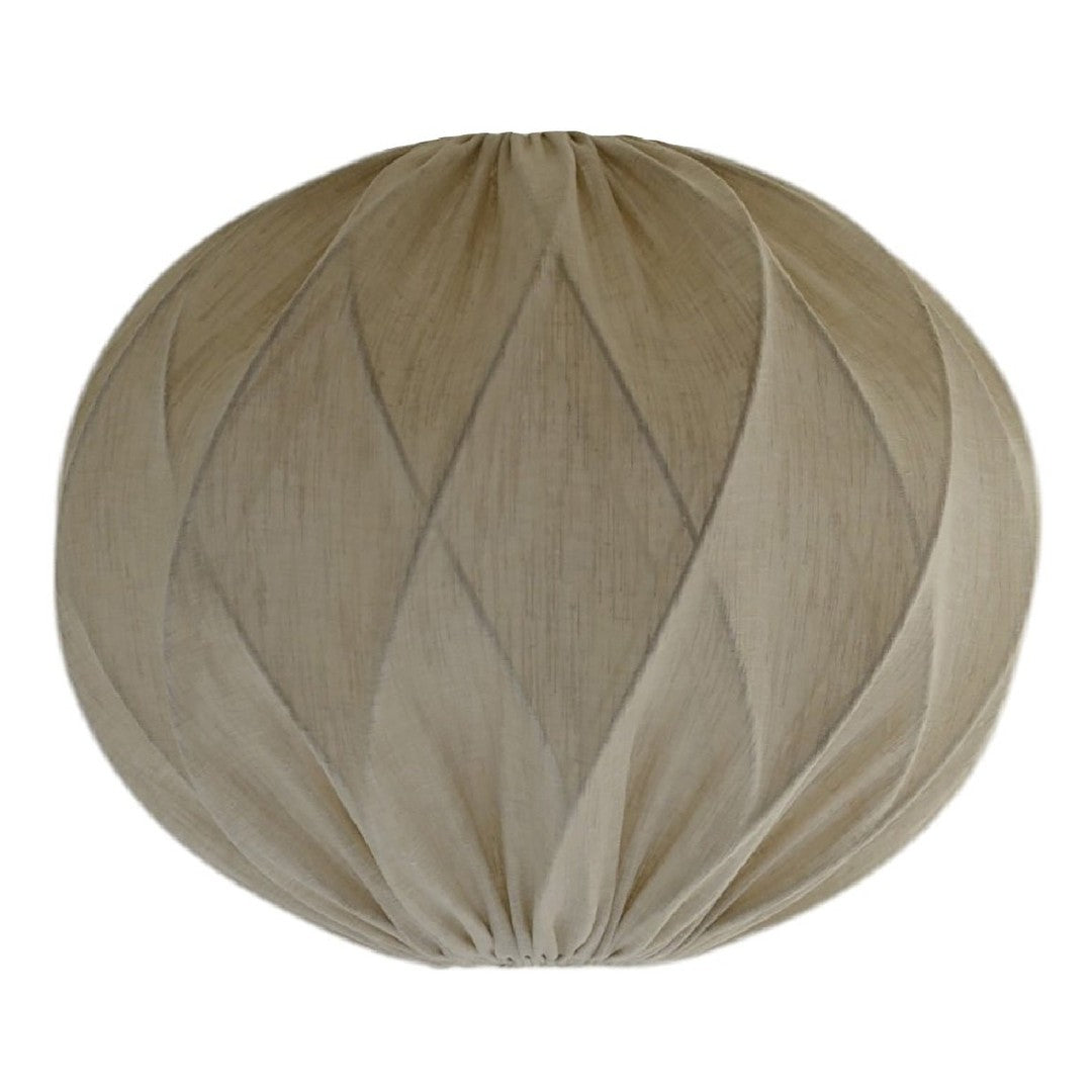 Hallbergs Belysning WILMA Lampskärm 40cm, Sand - Azalea Home