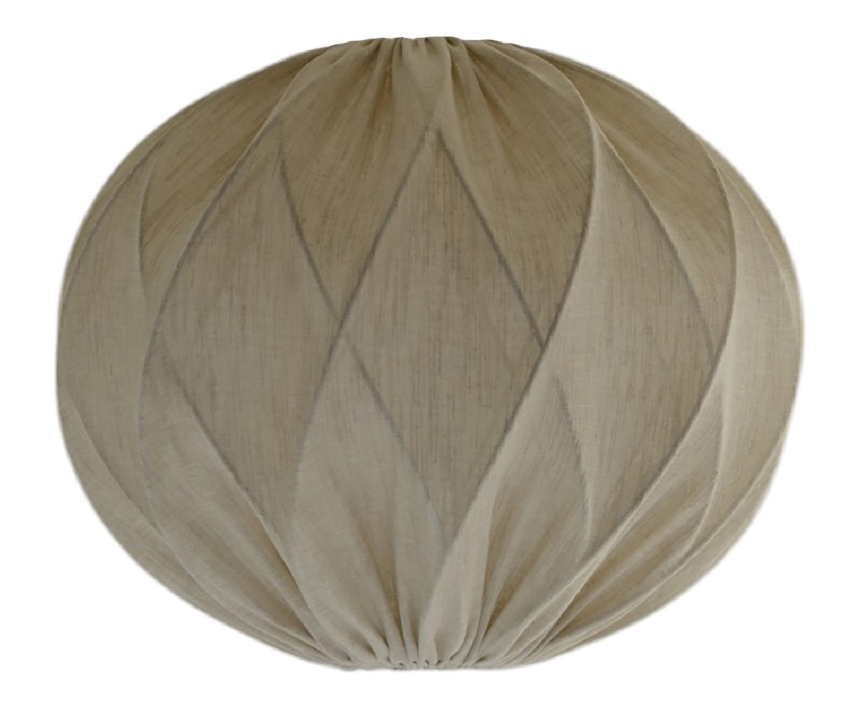 Hallbergs Belysning WILMA Lampskärm 40cm, Sand - Azalea Home